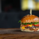 Chicken burger home made